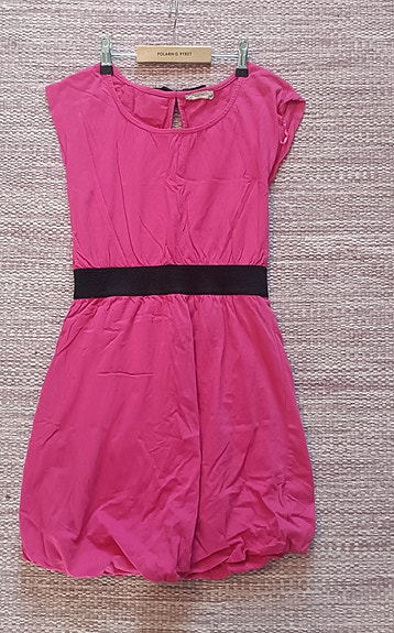 Pinkki trikoo mekko koko S