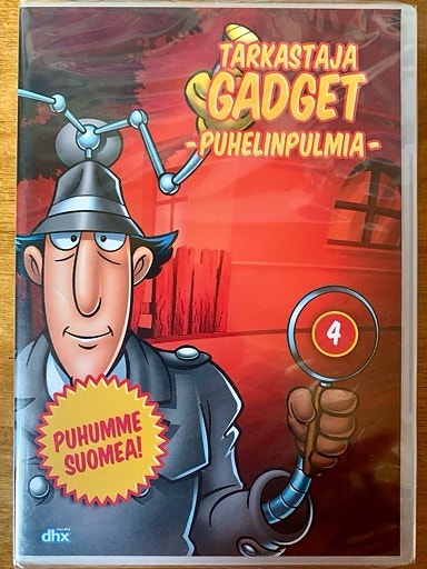 UUSI Tarkastaja Gadget 4 Puhelinpulmia DVD