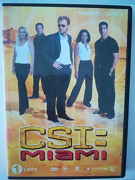 CSI Miami DVD kausi 2. levyt 1 ja 3