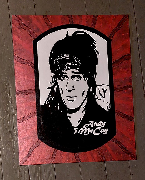 Hanoi Rocks - Andy McCoy - taulu