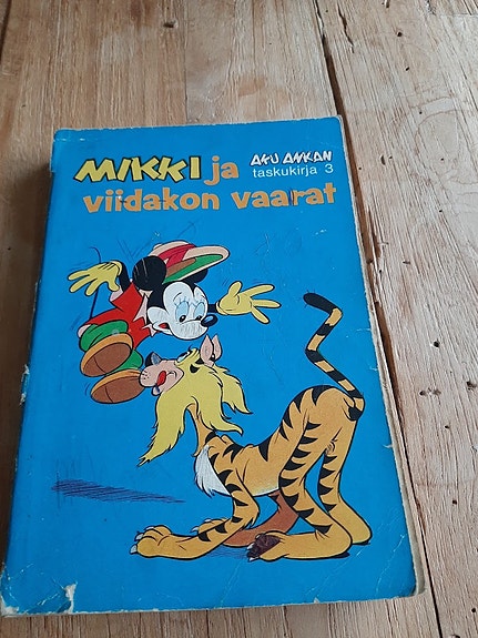 Aku Ankka taskukirja nro 3 ensipainos