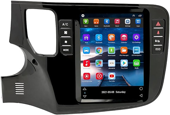 Android soitin 9.7" Mitsubishi Outlander 2012-2018