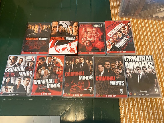 Criminal Minds -sarjan kaudet 1-9