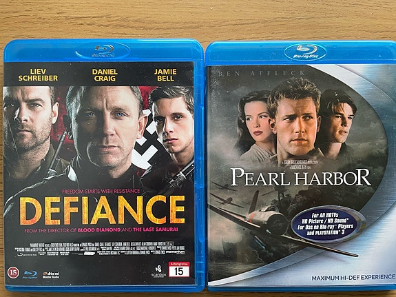 Blu-ray Toiminta Pearl Harbor