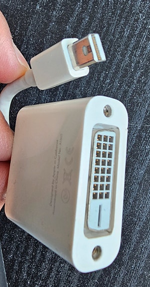Mini DP/thunderbolt - DVI adapter