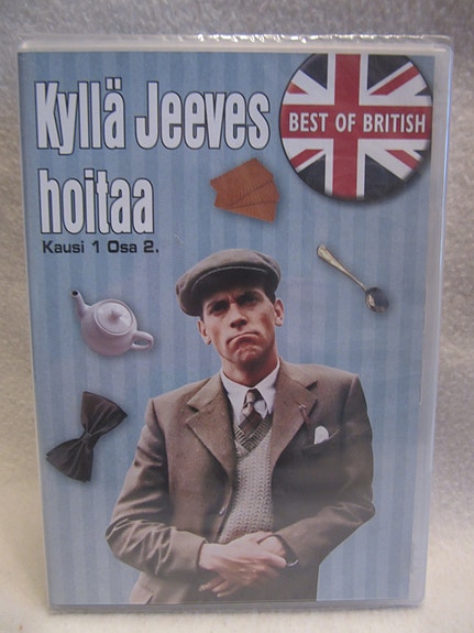 Kyllä Jeeves hoitaa kausi 1 osa 2 dvd uusi