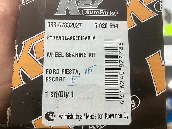Ford Escort/Fiesta/Ka/Puma Takapyöränlaakeri 95-08
