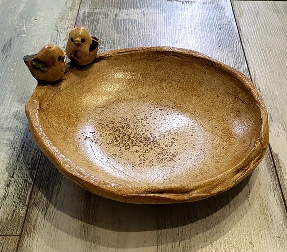 Högbacka Ribbo keramiikkakulho.