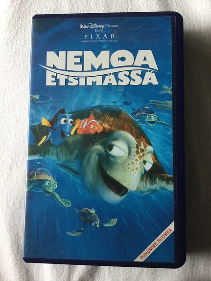 Walt Disney; Nemoa etsimässä VHS-elokuva