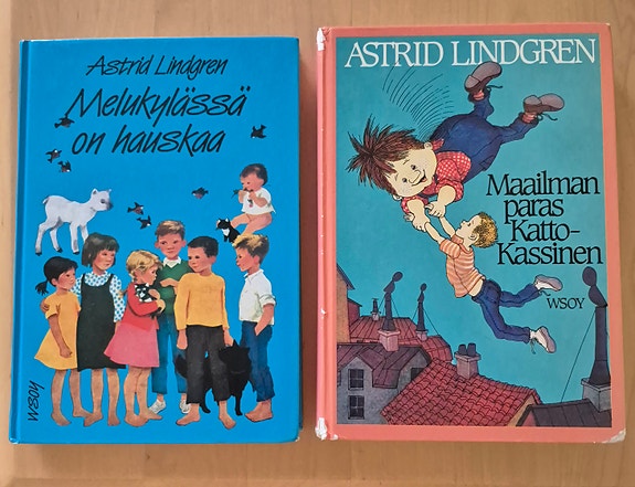 Astrid Lindgren kirjoja