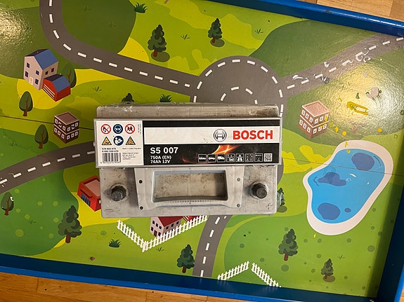 Akku Bosch S5  007 750A 74Ah