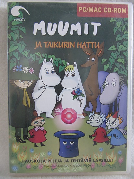 Muumit ja Taikurin hattu CD-ROM