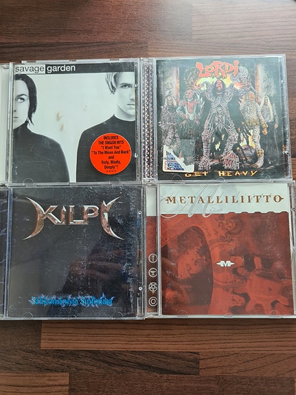 Kilpi, Savage Garden, Metalliliitto, Lordi
