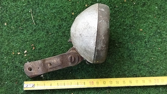 Vintage pieni polkupyörän lamppu
