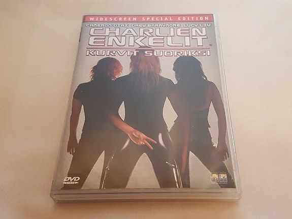 Charlien Enkelit kurvit suoriksi DVD elokuva