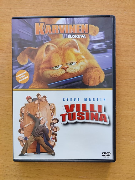 2 dvd:tä, Karvinen ja Villi tusina