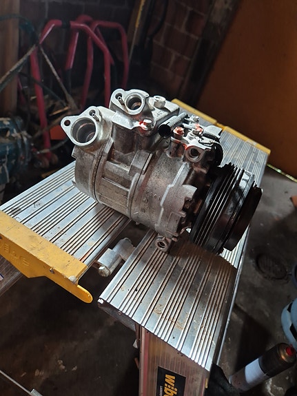 Ilmastoinnin kompura e46 m57n