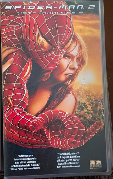 Spiderman 2 VHS