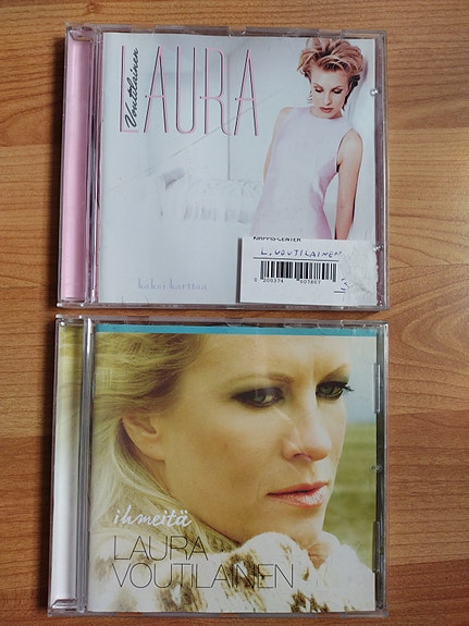Laura Voutilainen 2kpl CD levyjä