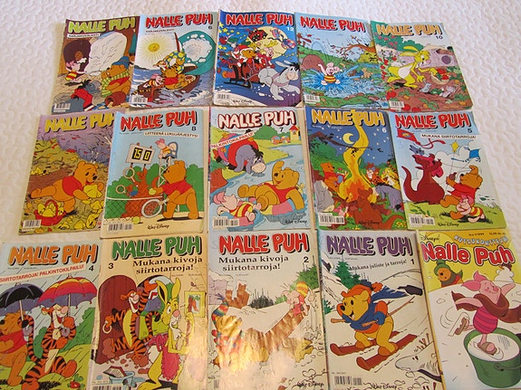 Nalle Puh-sarjakuvalehdet