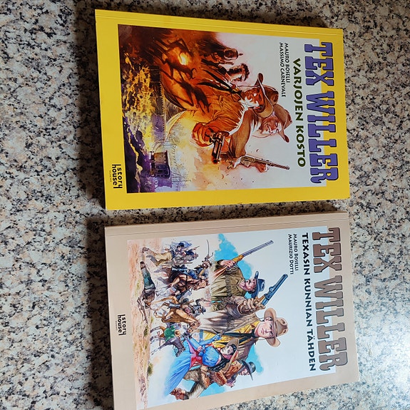 Tex Willer suuralbumit 43 ja 46