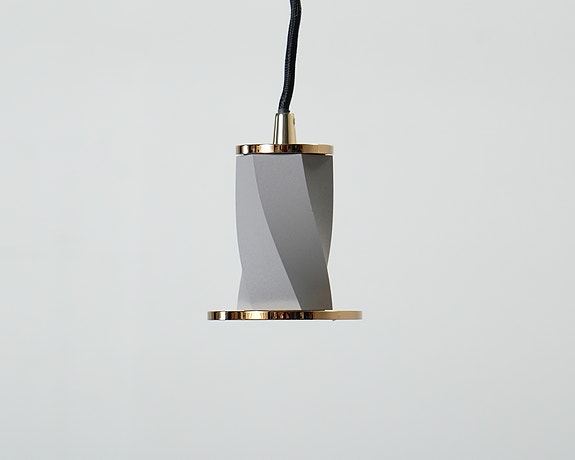 Normann Copenhagen Bon Ø 9 cm valaisin harmaa