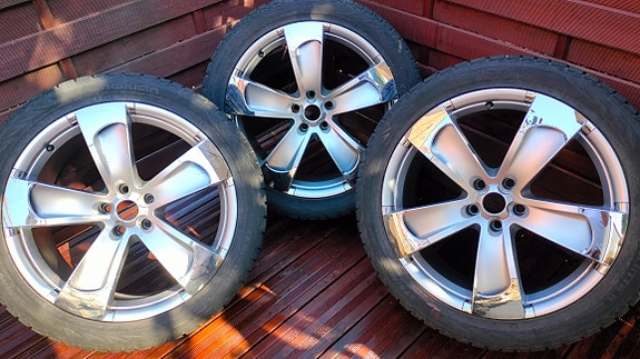 Vanteet 20" 3kpl 5x114,3