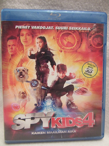 Spy kids 4 : Kaiken Maailman Aika blu-ray