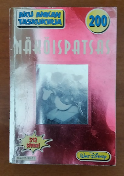 AKU ANKAN taskukirja 200 Näköispatsas