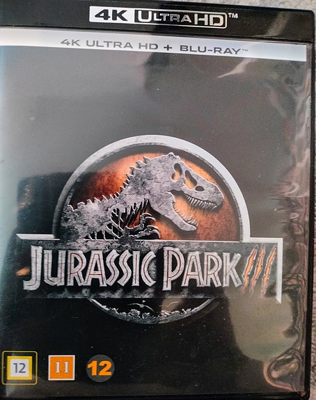 Jurassic Park 3 / 4k + Bluray