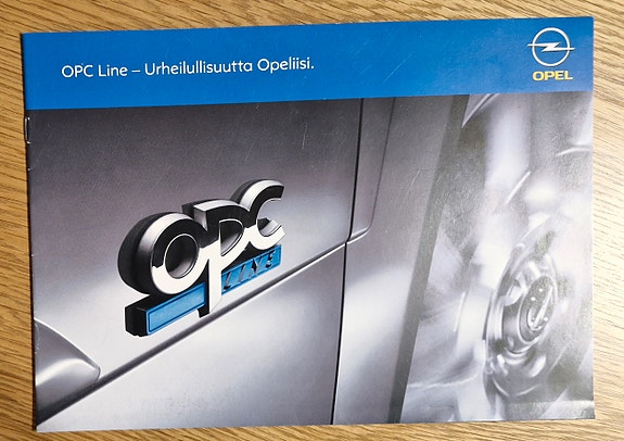 Opel OPC Line -esite 2006