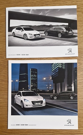 Peugeot 508 / 508 SW -esite