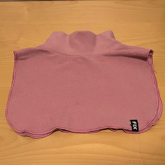 Vaaleanpunainen fleece kauluri 4-6 -vuotiaalle