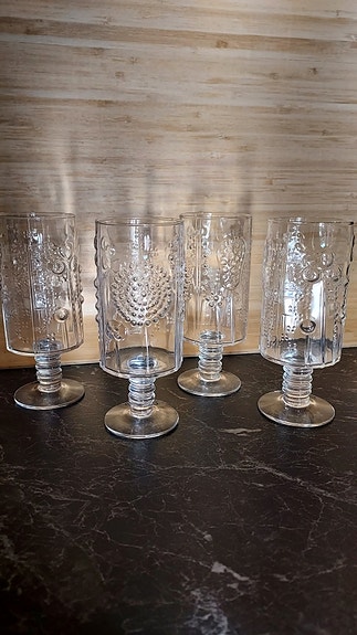 Nuutajärvi Flora viinilasi