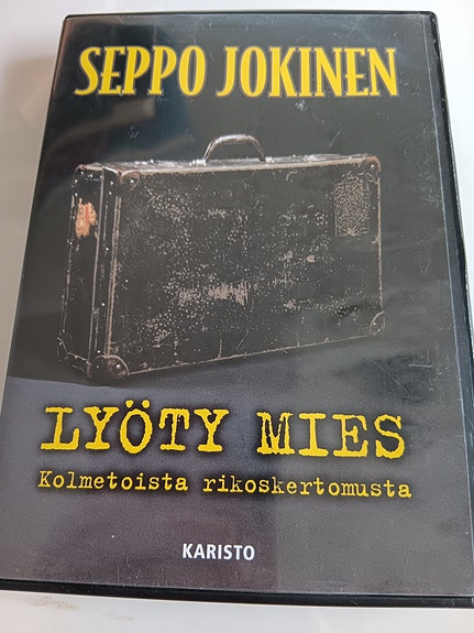 LYÖTY MIES, Seppo Jokinen ,Äänikirja CD-Levy