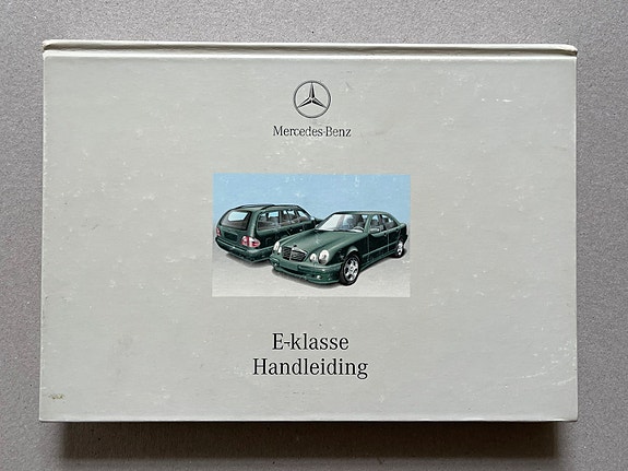 Mercedes-Benz E W210 S210 ohjekirja käyttöohjeet hollanti E-klasse Handleiding