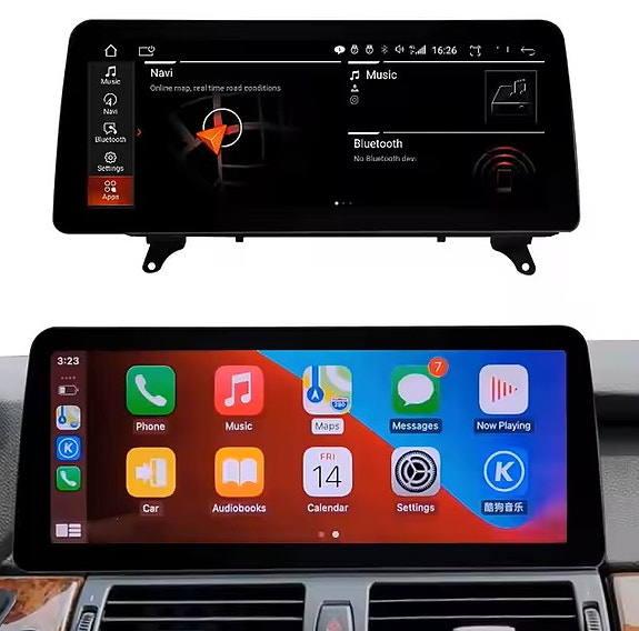 Android soitin 12.3" näytöllä BMW X5 F15 X6 F16 2014-2017