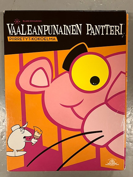 Vaaleanpunainen pantteri dvd-boxi