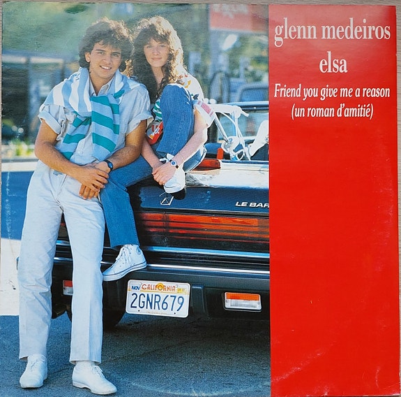Glenn Medeiros Elsa Friend You Give Me A Reason EP 1988