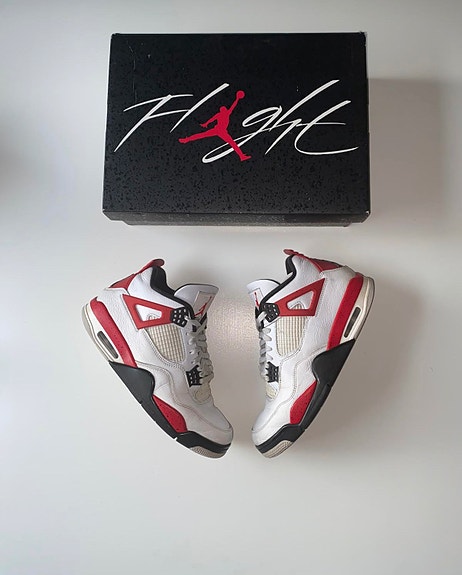 Jordan 4 Red Cement Koko EU 43 / US 9.5