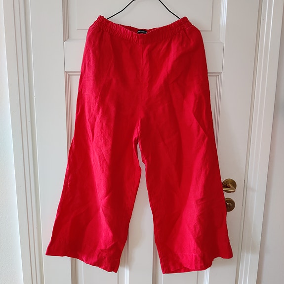 Marimekko Tuulelma Solid pellavahousut 36