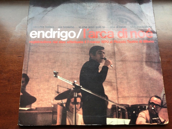 SERGIO ENDRIGO: L’arca di Noe tupla-albumi