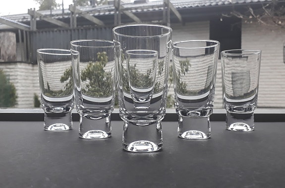 Iittala Tapio Wirkkala FUTURE snapsilasi 6 kpl