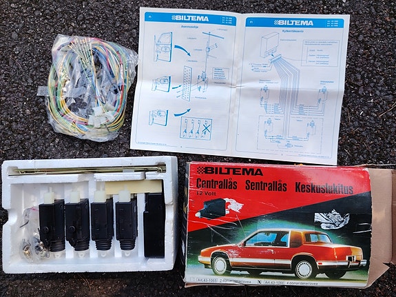 henkiläauton keskuslukitus