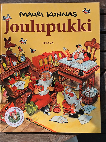 Iki-ihanan Mauri Kunnaksen Joulupukki kovakantinen