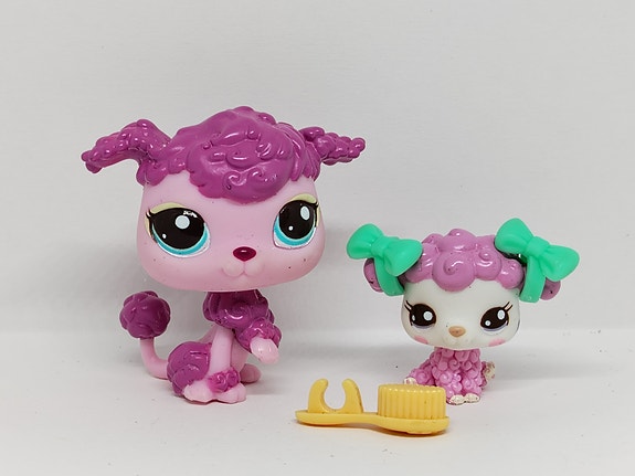 LPS Mommy and Baby villakoirat (Complete set)