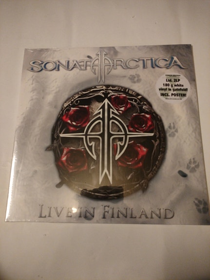 Sonata Arctica – Live In Finland 2LP White + poster