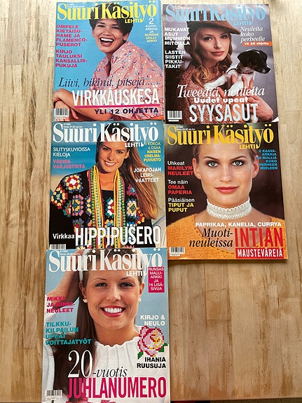 Suuri käsityö lehdet 1994