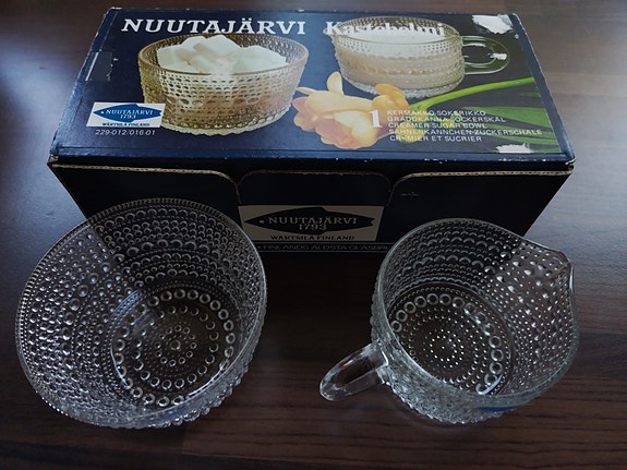Nuutajärvi Kastehelmi kermakko-sokerikko