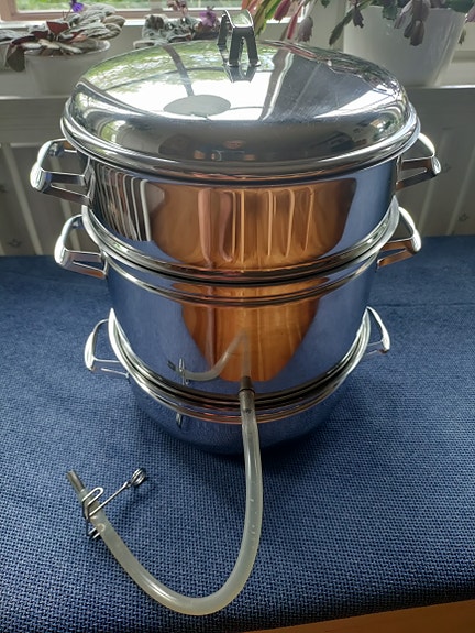 Mehumaija hackman ruostumaton.